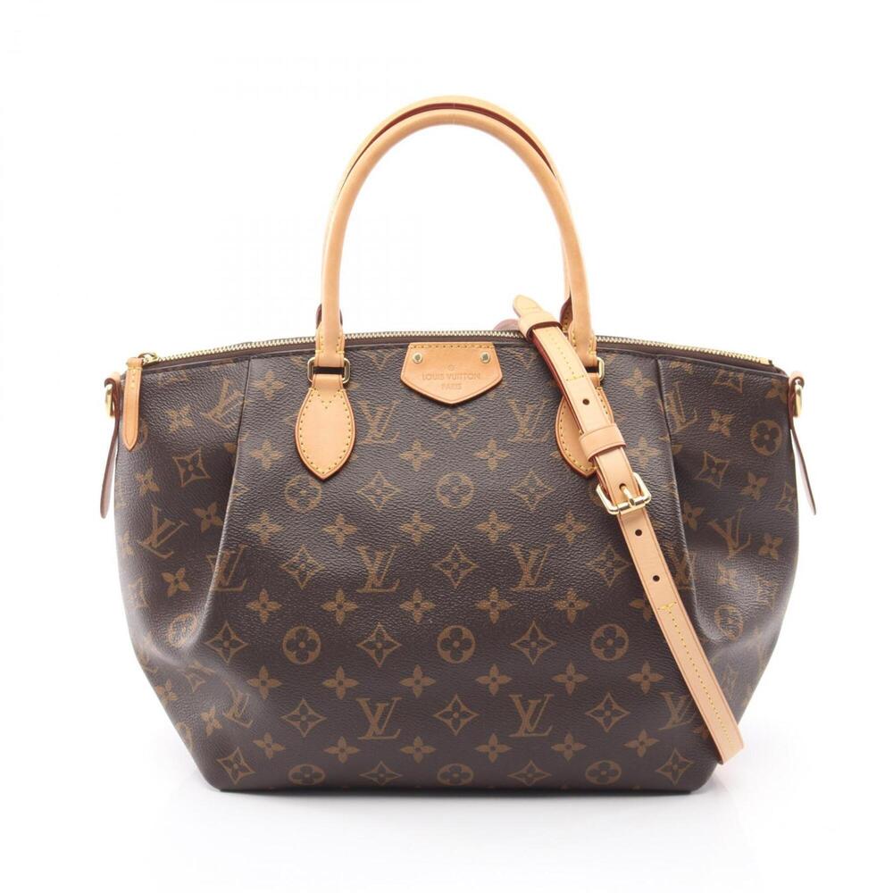 Louis Vuitton Turenne MM 2-Way Handbag, Coated Canvas and Leather, Monogram P...